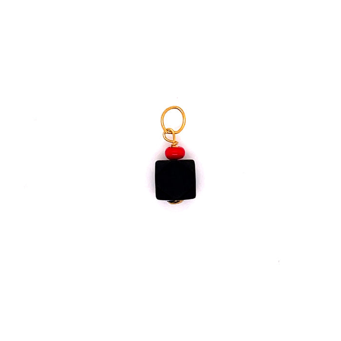 14kt Yellow Gold Azabache Pendants-pendant charm-lirysjewelry