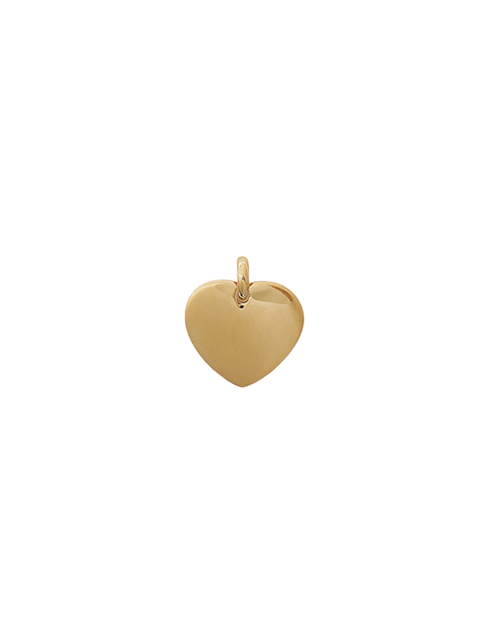 Nouvel Amour 19MM Rounded Heart Pendant Romantic 18K Gold Filled Heart Ant Jewelry | LE FIGUE NEW YORK