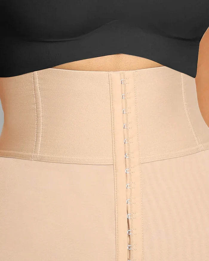 3 Boned Sculpt High Waist Tummy Control Booty Shorts  - By Qivii