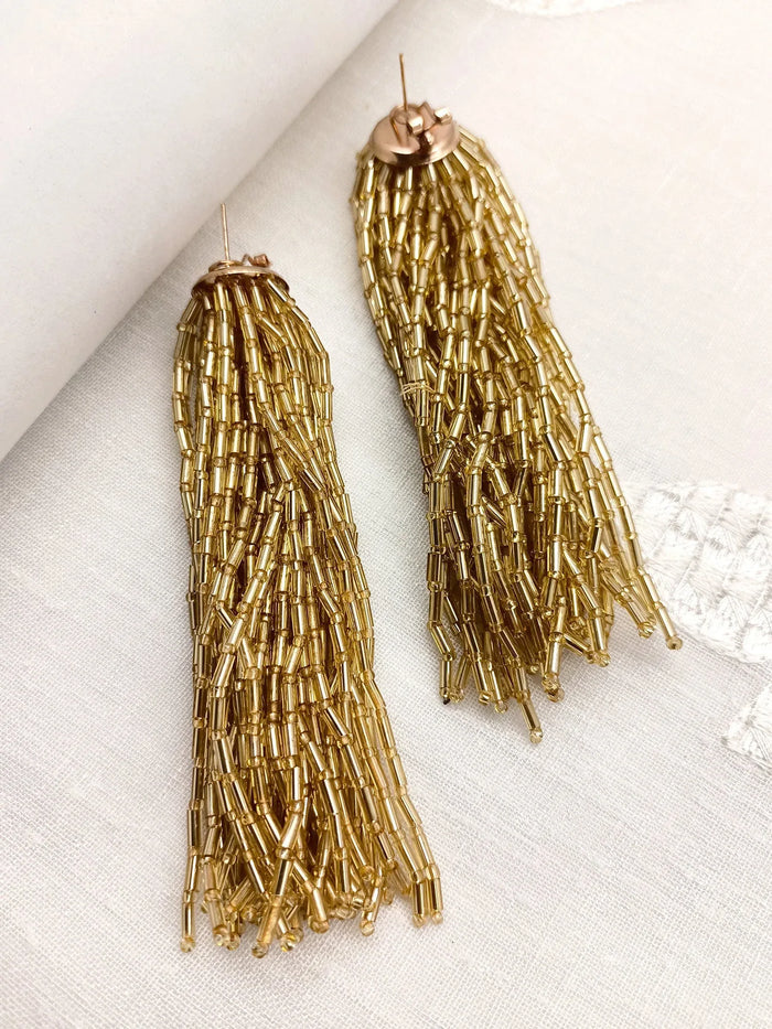 Abeela Golden Western Earrings