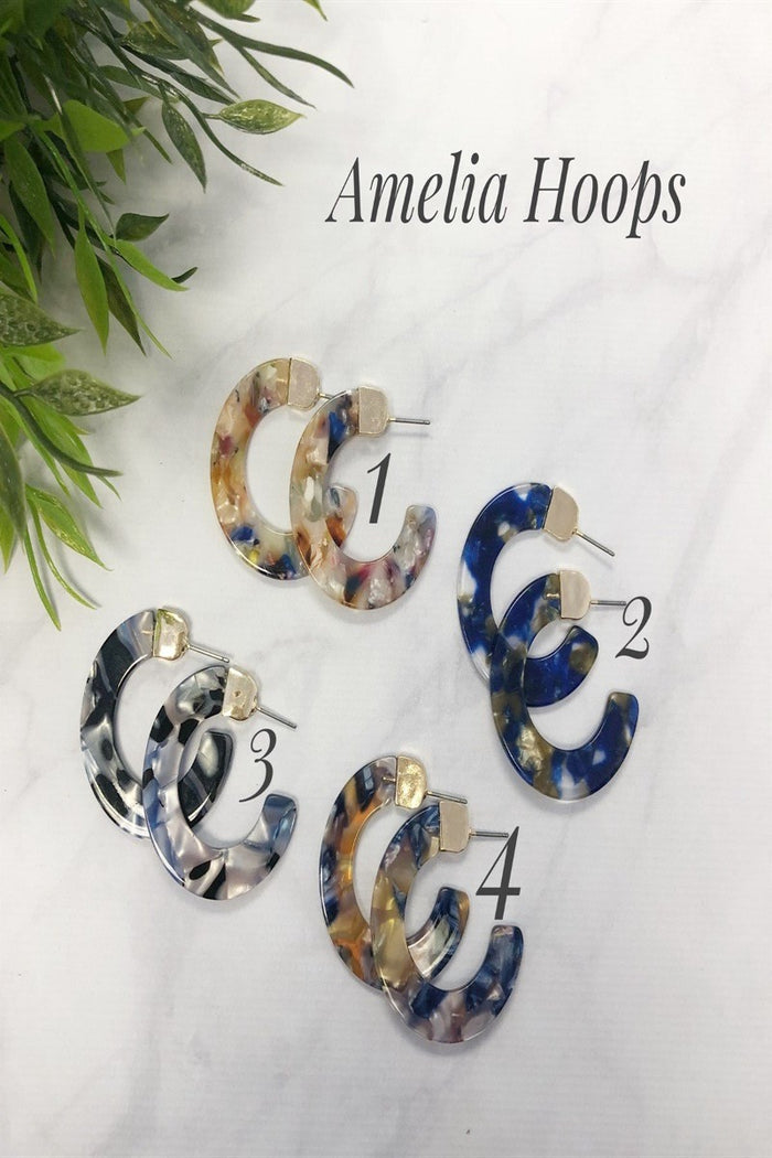 Acrylic Earring Collection