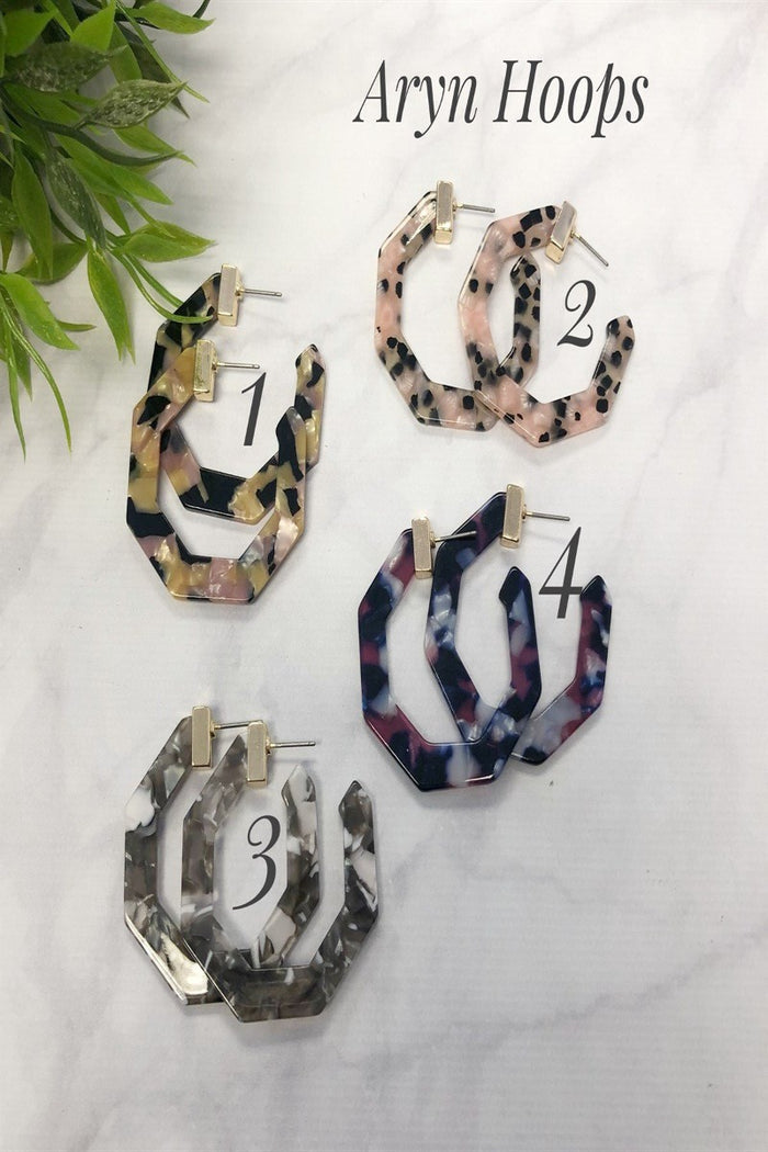 Acrylic Earring Collection