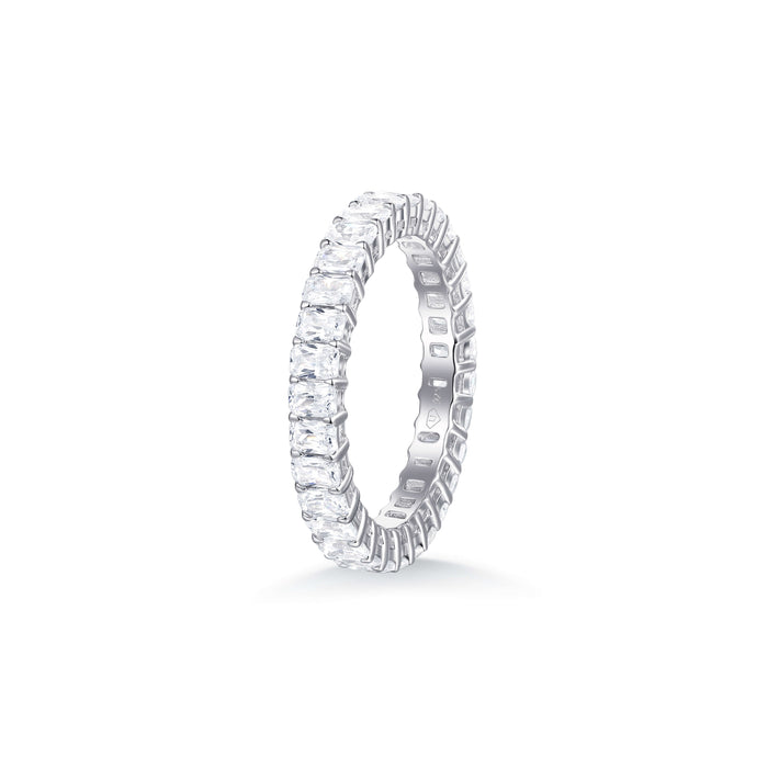 Adeline Radiant Diamond Wedding Ring