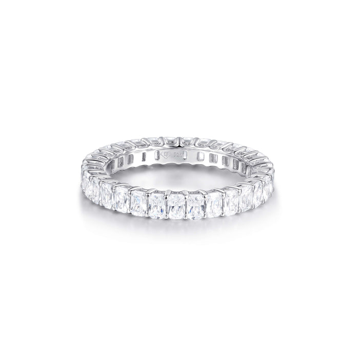 Adeline Radiant Diamond Wedding Ring