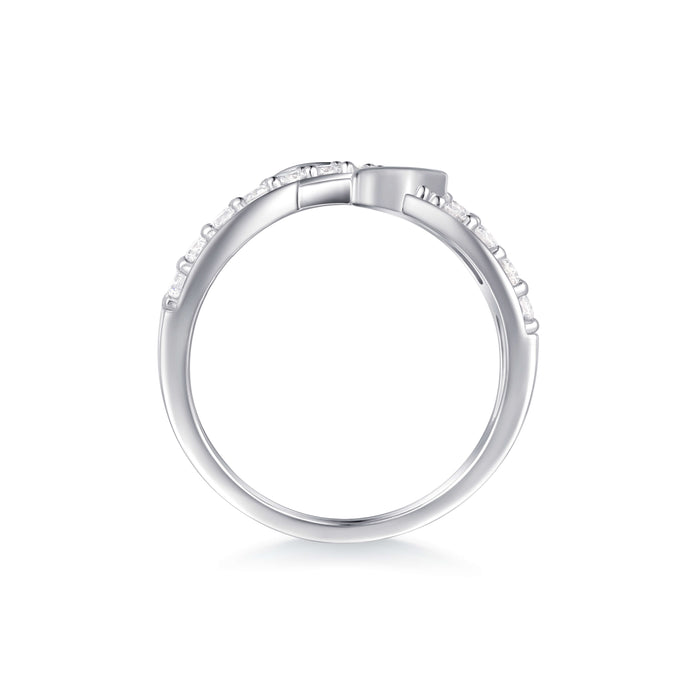 Amorette Diamond Heart Ring