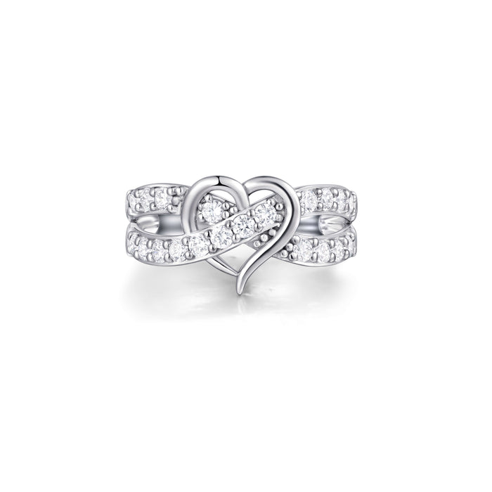 Amorette Diamond Heart Ring