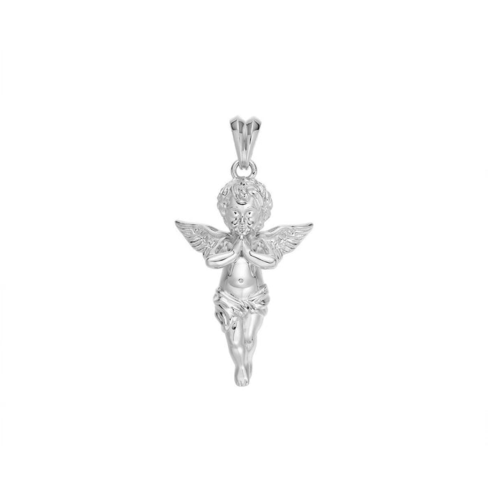 Hand Made Gold Angel Pendant-pendant charm-lirysjewelry