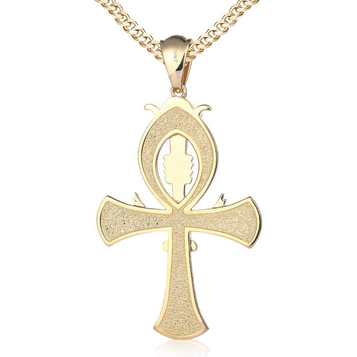 Ankh Egyptian Cross with Eagle of Saladin