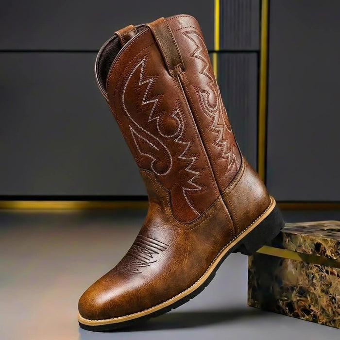Anthony Genuine Leather Boots  - By Qivii