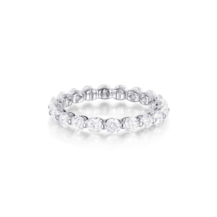 Arabella Round Diamond Wedding Ring