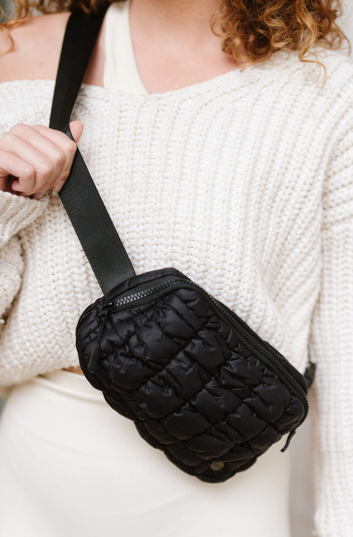 Atlas Quilted Belt Bag - Final Sale