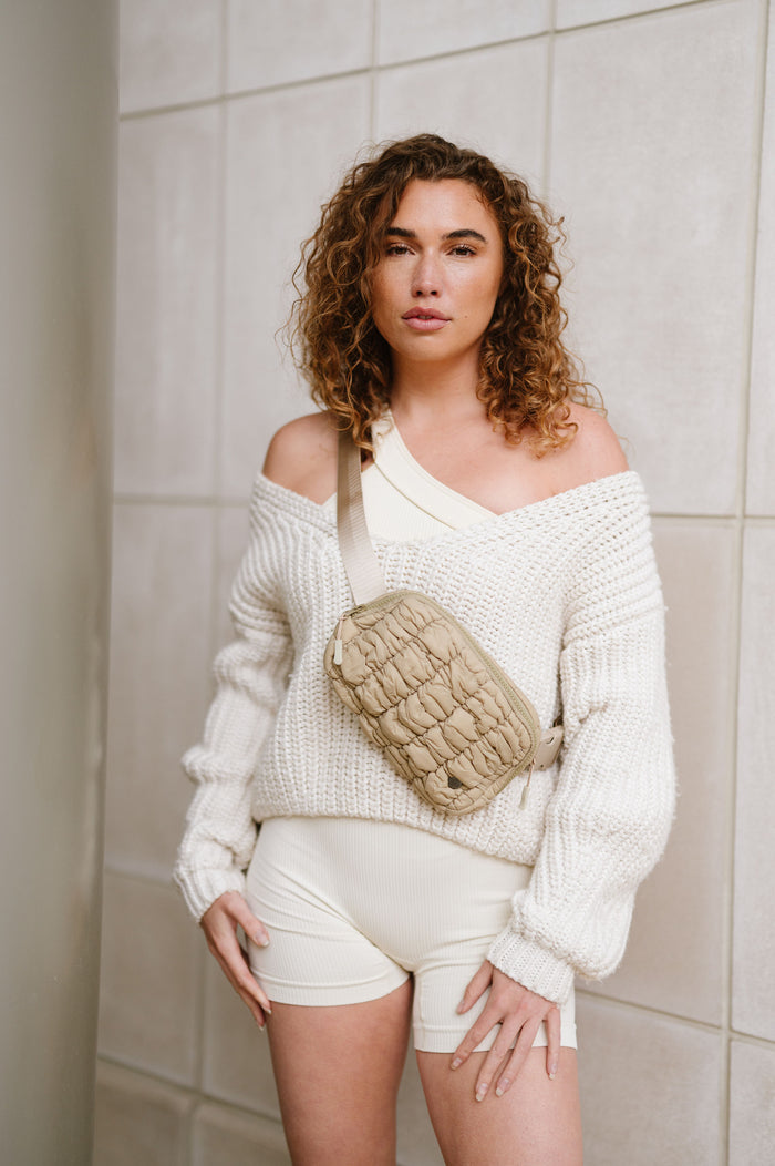 Atlas Quilted Belt Bag - Final Sale