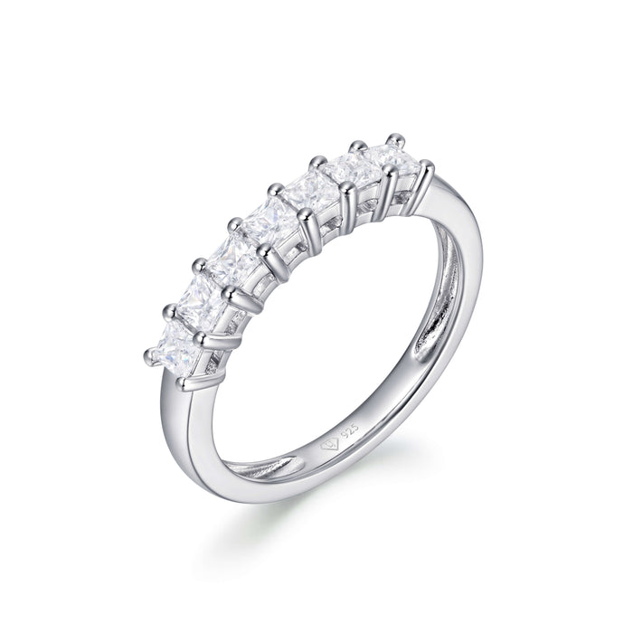 Aveline Princess Diamond Wedding Ring