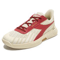 B. Elite Star Court Shoes Whisper White and Garnet