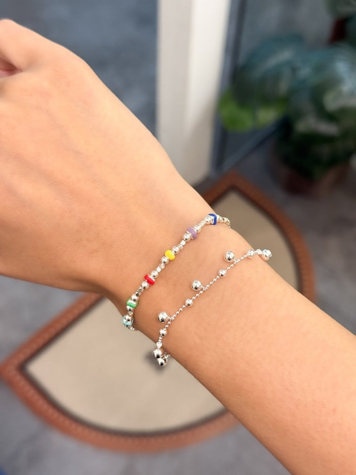 B1501 Small & Large Bead Bracelet