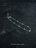 B1579 Solid Round Frosted Bracelet