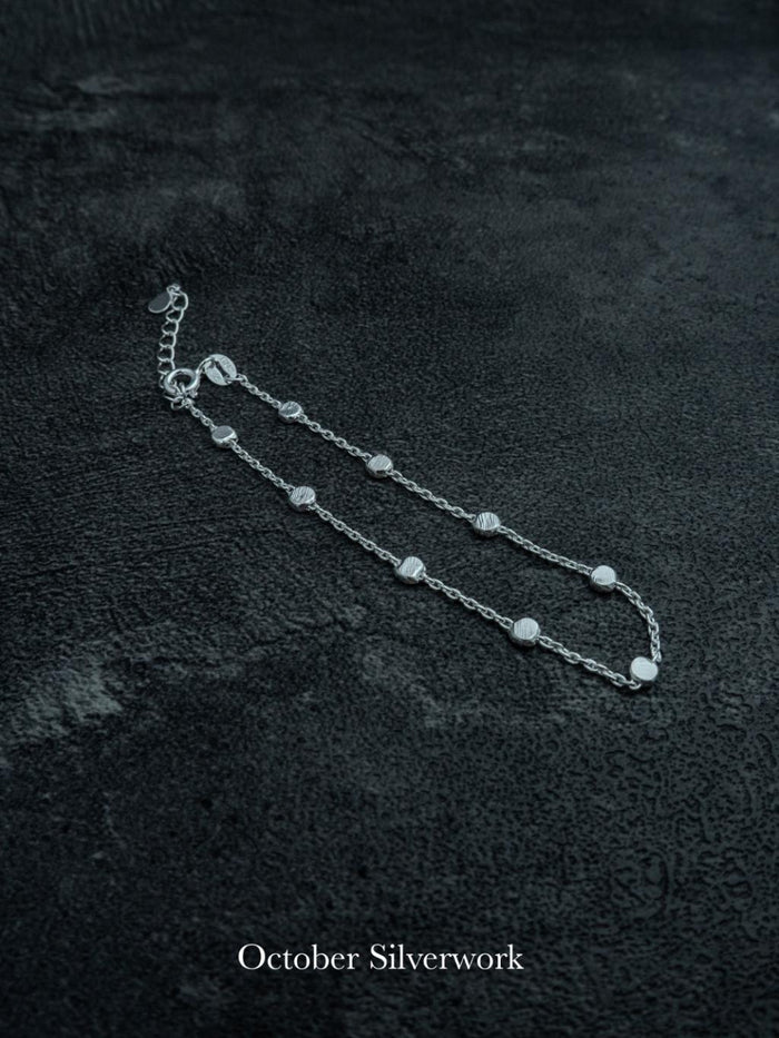 B1579 Solid Round Frosted Bracelet