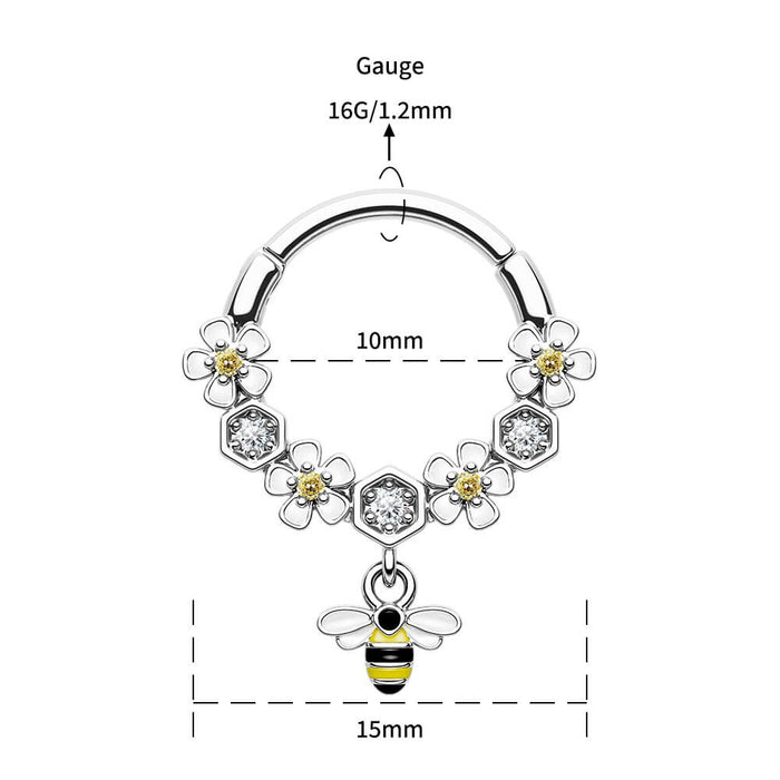 10mm bee septum ring