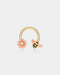 oufer flower septum ring