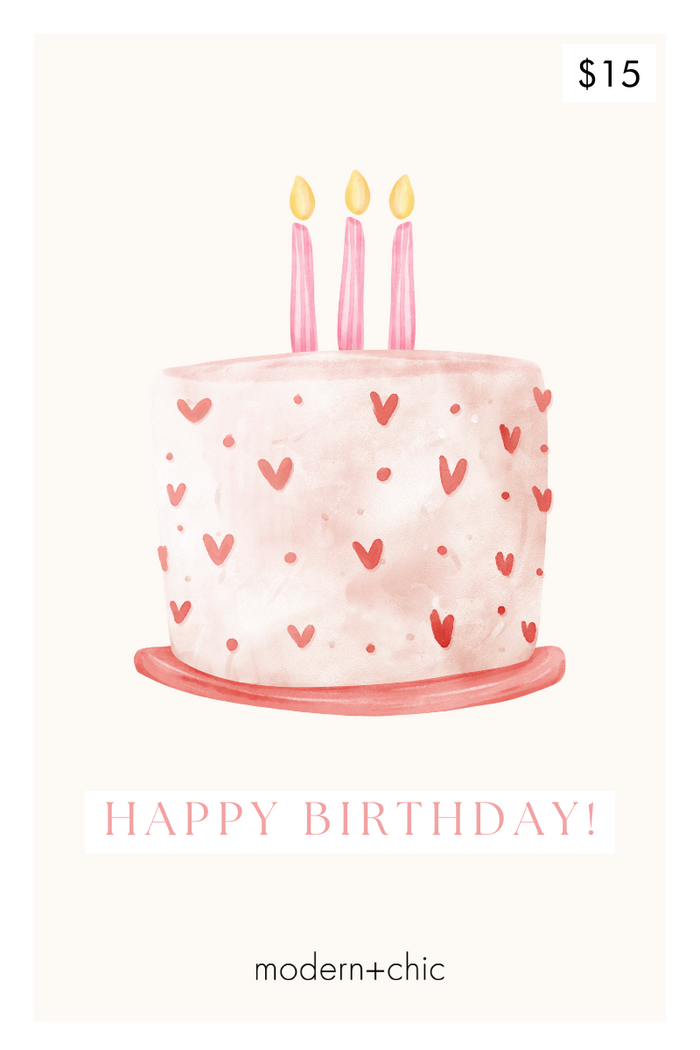 Birthday eGift Card