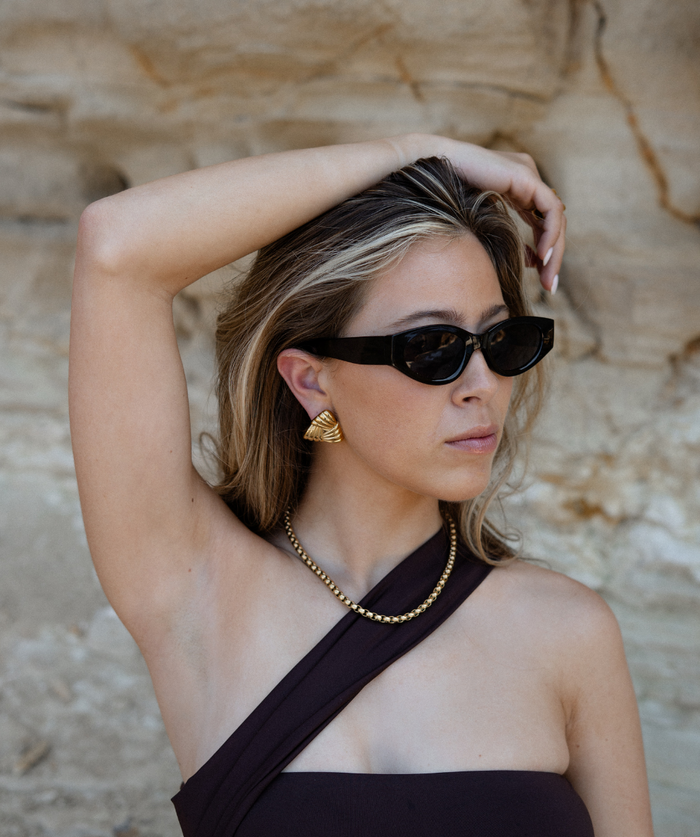 BOLD ROUND CHAIN NECKLACE