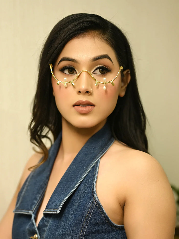 Brielle Handmade Metal Goggle Frame