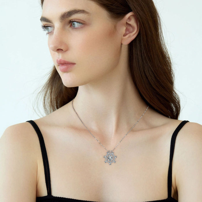 Bright Heart Fashion Necklace Female Clavicle Chain