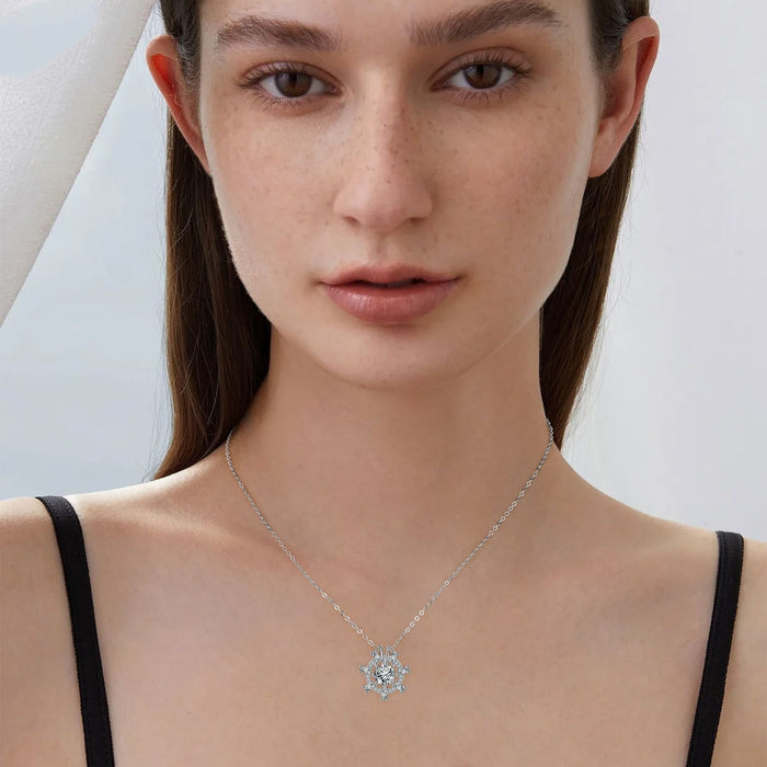 Bright Heart Fashion Necklace Female Clavicle Chain