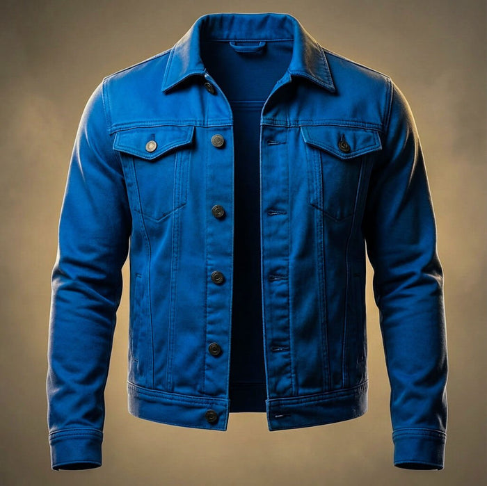 Brock Organic Denim Jacket  - By Qivii