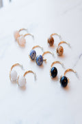 Bumblebee Marble Earrings - Final Sale