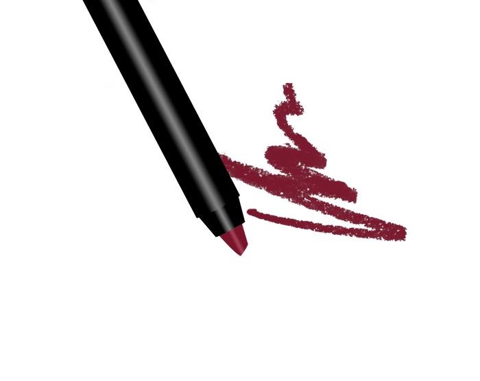 By The Clique Premium Long Lasting Matte Lip Liner Pencil | Burgundy Wine Color | Wine Not?