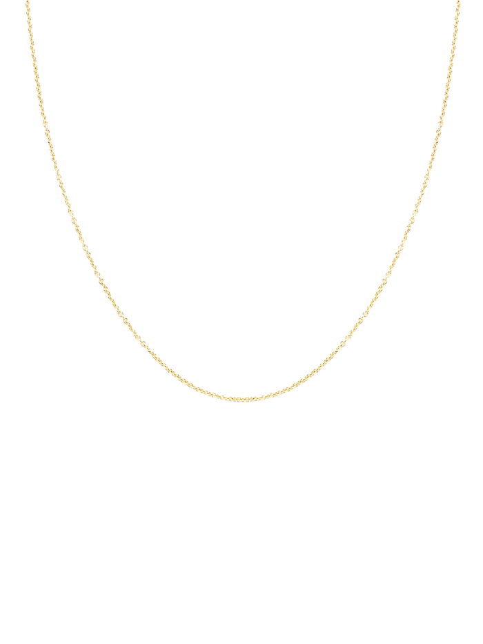 Nouvel Amour Cable Chain 60cm Layered 18K Gold Filled Jewelry | LE FIGUE NEW YORK