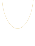 Nouvel Amour Cable Chain 80cm Layered 18K Gold Filled Jewelry | LE FIGUE NEW YORK