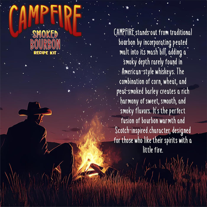 Campfire Bourbon-Style Whiskey Recipe Kit