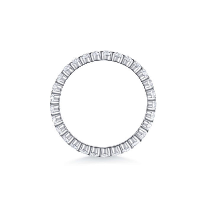Carmella Oval Diamond Wedding Band