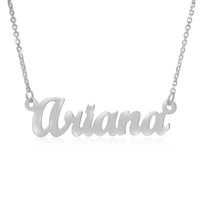 Carrie Style Nameplate