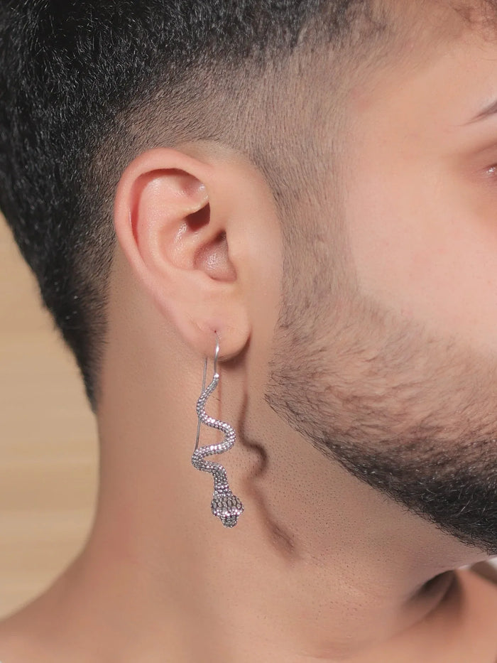 Cascade Silver Western Earrings