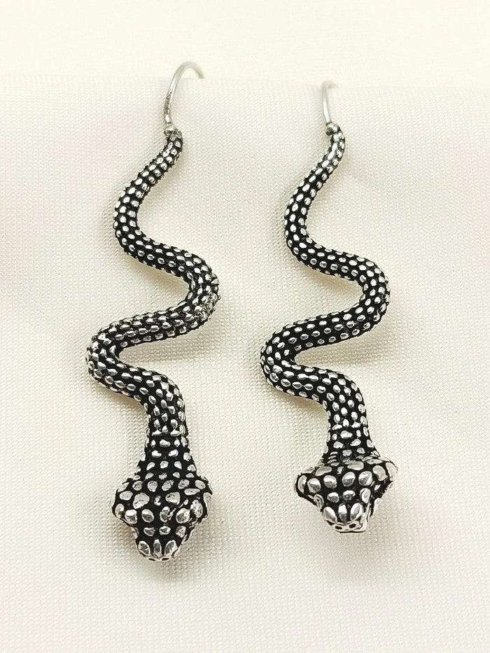 Cascade Silver Western Earrings