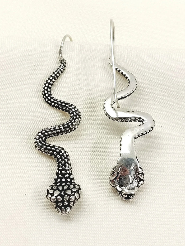 Cascade Silver Western Earrings