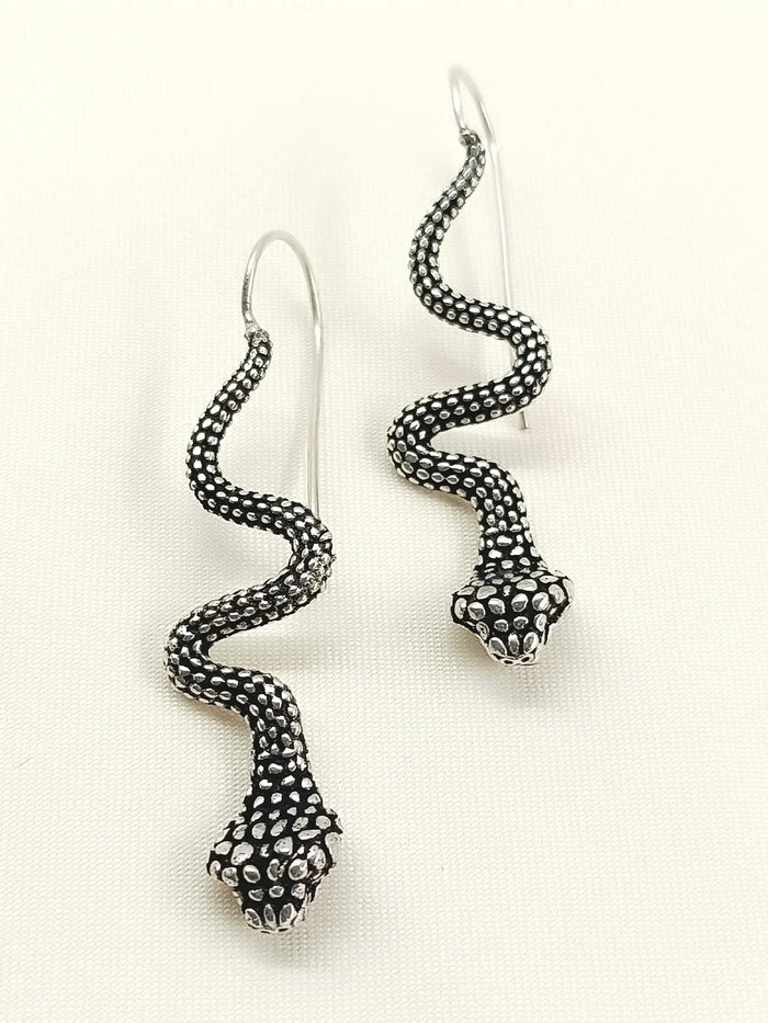 Cascade Silver Western Earrings
