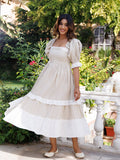 Castle Wall Cotton Dress