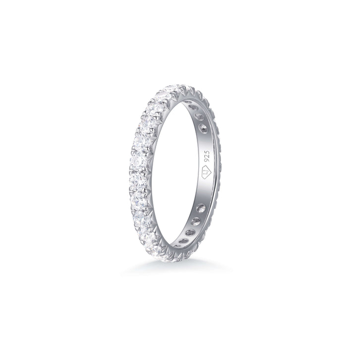 Celestine Round Diamond Wedding Ring