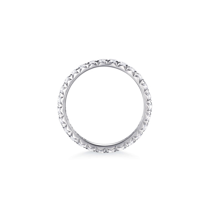 Celestine Round Diamond Wedding Ring