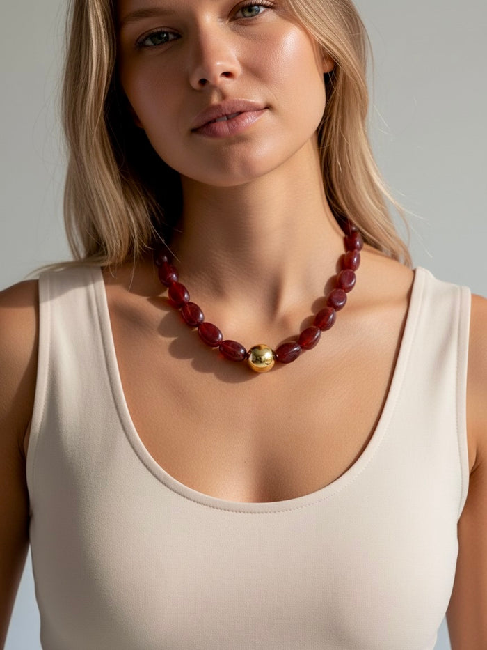 CENTER OF ATTENTION Statement Necklace