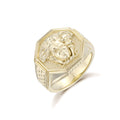 Checkerboard Medusa Ring