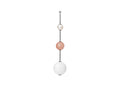 Circus Earrings Pendant in Sterling silver with mixed stones