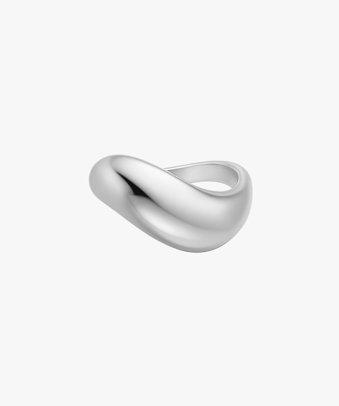 CLASSIC WAVED RING SILVER