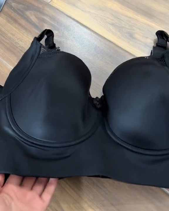 Comfort Lace Wirefree Full Cup bra  - By Qivii