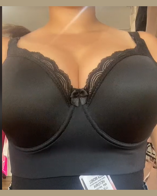 Comfort Lace Wirefree Full Cup bra  - By Qivii