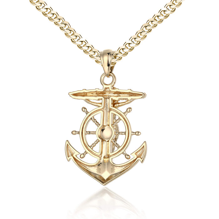 Crucified Jesus with Anchor